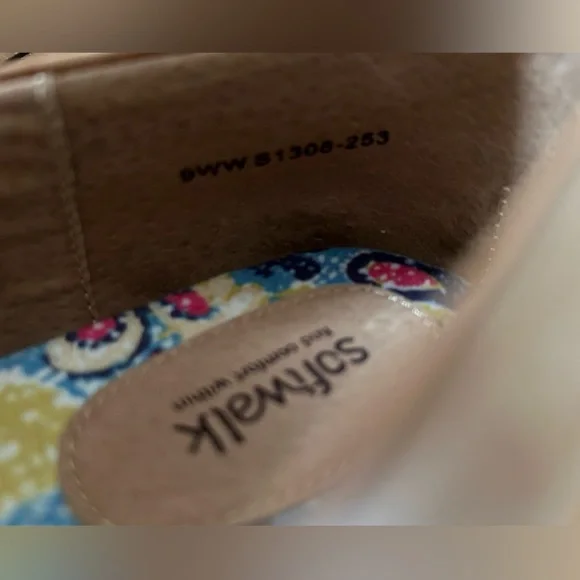 SoftWalk Sonoma Toe Cap Ballet Flat Shoes Women’s - Size 9 - Picture 9 of 10